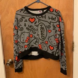 Hello Kitty Crop Sweater